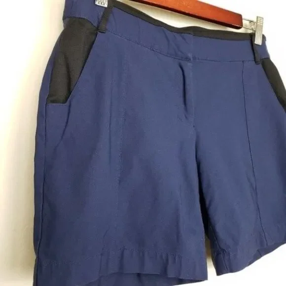 Simply Vera Vera Wang petite navy shorts size medium - Picture 10 of 11